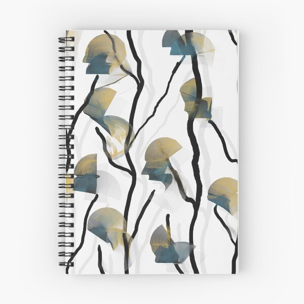 Item preview, Modern Climbing Vine -- Mustard Teal designed and sold by ArgyleImp.