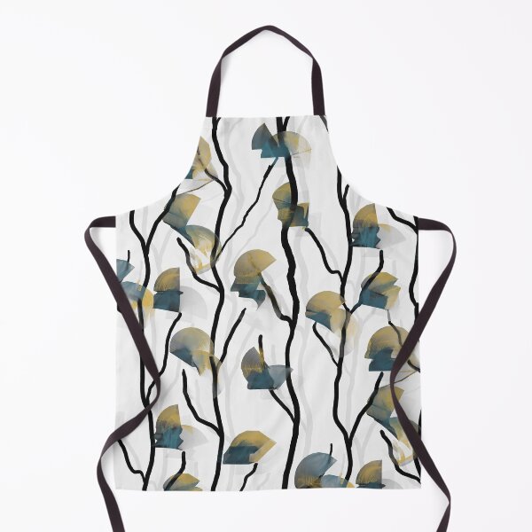 Item preview, Modern Climbing Vine -- Mustard Teal designed and sold by ArgyleImp.