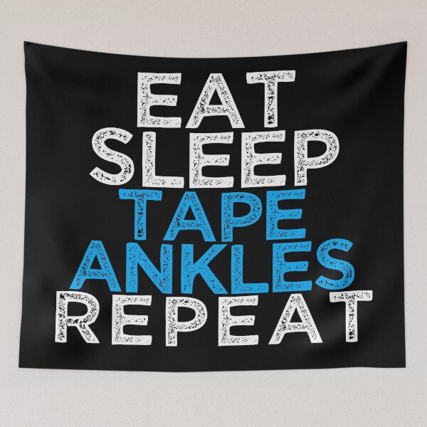 Item preview, Eat Sleep Tape Ankles Repeat designed and sold by TeesYouWant.