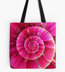 Flower Swirl Tote Bag