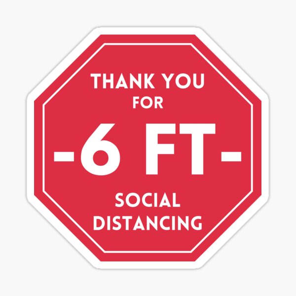 Item preview, Thank You for Social Distancing designed and sold by laurel-d.
