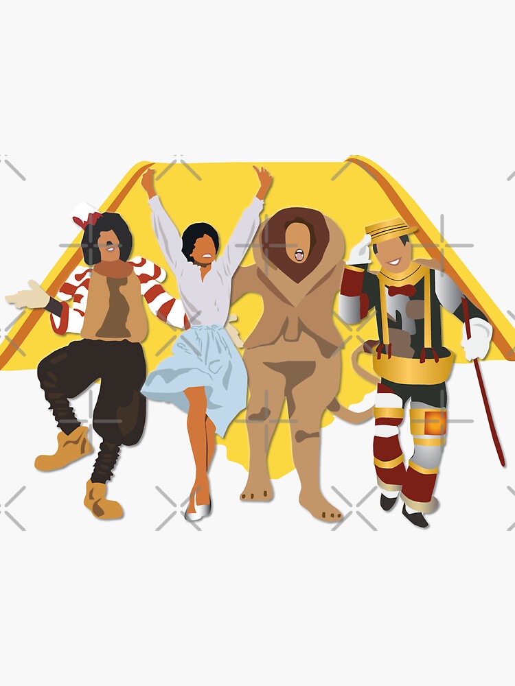 "Ease on Down the Road" Sticker for Sale by bredw17 Redbubble