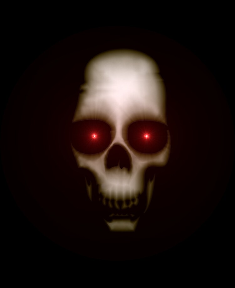 evil skull