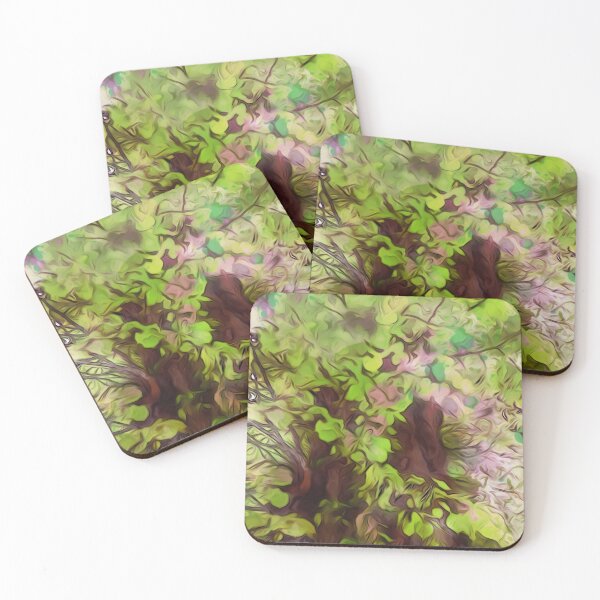 Item preview, Old Tree Thick Branches Green and Purple Magic designed and sold by miraminerva09.
