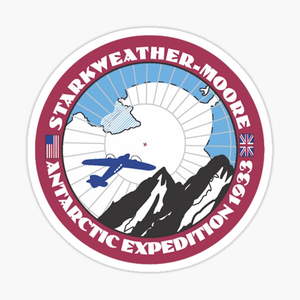 Expedition Patch Starkweather-Moore 1933 (Colour) - Beyond the Mountains of Madness Sticker
