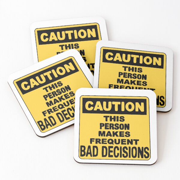 Item preview, caution: this person makes frequent bad decisions designed and sold by Jackie Shaddix.