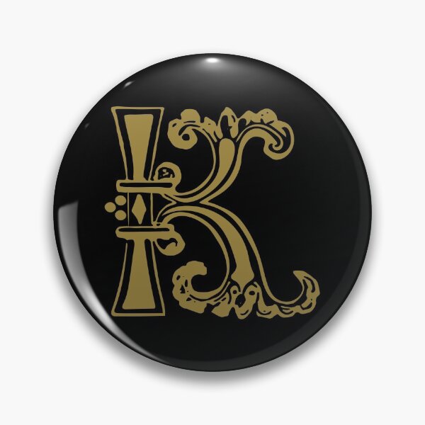 Item preview, Vintage Letter K Gold designed and sold by yourscotborders.