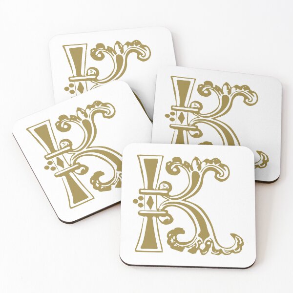 Item preview, Vintage Letter K Gold designed and sold by yourscotborders.