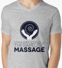 Tennessee School of therapeutic Massage Official School Apparel Men's V-Neck T-Shirt