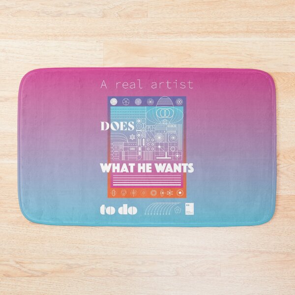 Item preview, A real artist does what he wants to do designed and sold by quotesonposters.