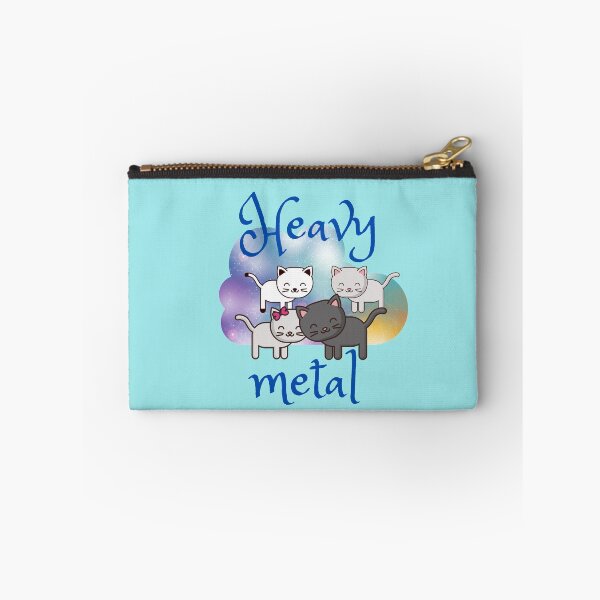 Item preview, Heavy metal funny mosh pit cats design designed and sold by OpulentFlair.