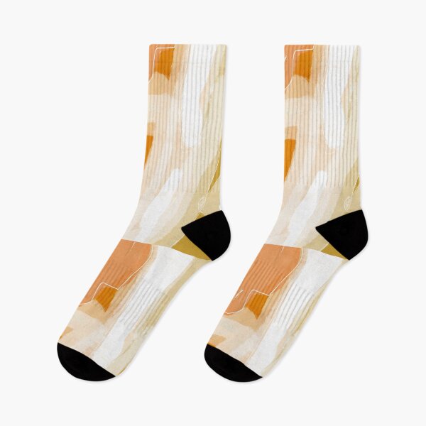 Item preview, Mustard on Salmon - Abstract Line Design designed and sold by tttotorolla.