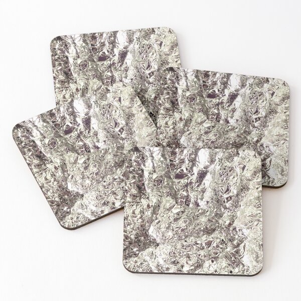 Item preview, Tin Foil, Aluminum Foil, Silver Metal designed and sold by Talia Felix.