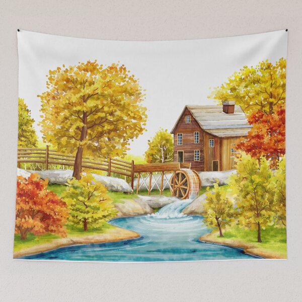 Item preview, village house designed and sold by SherriMans.