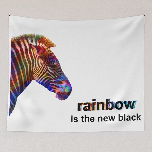 Item preview, Rainbow zebra designed and sold by urban-color.