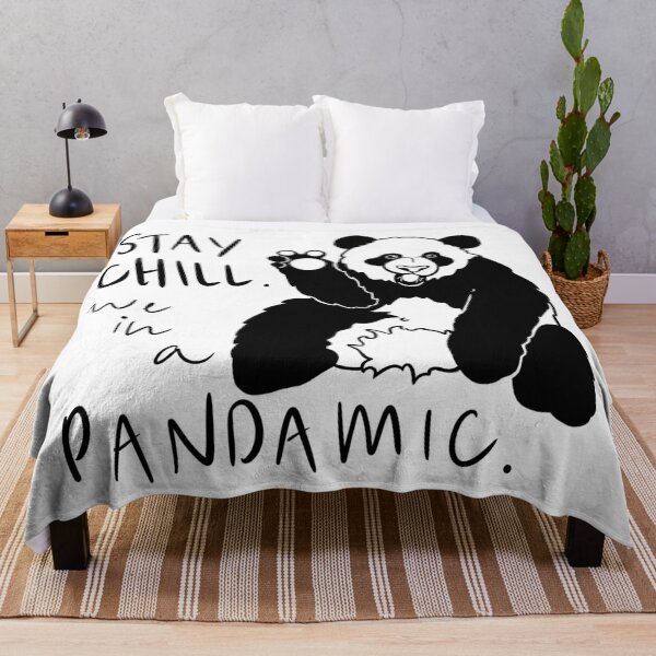 Item preview, Stay Chill. we in a PANDAMIC. White Panda Design designed and sold by sawealismart.