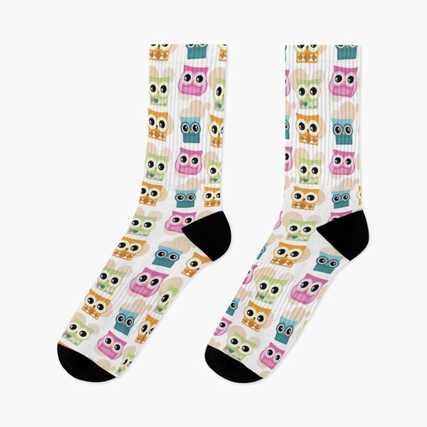 Item preview, Colorful Owl Pattern  designed and sold by Sinfamous.