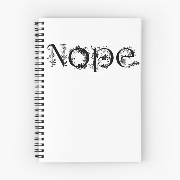 Item preview, Nope. But Nicely. designed and sold by KrakenSky.