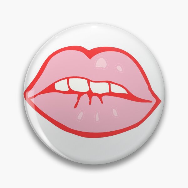 Item preview, lips bite pucker pout designed and sold by Artis-Smartis.