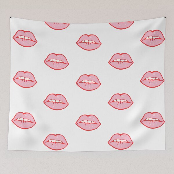 Item preview, lips bite pucker pout designed and sold by Artis-Smartis.