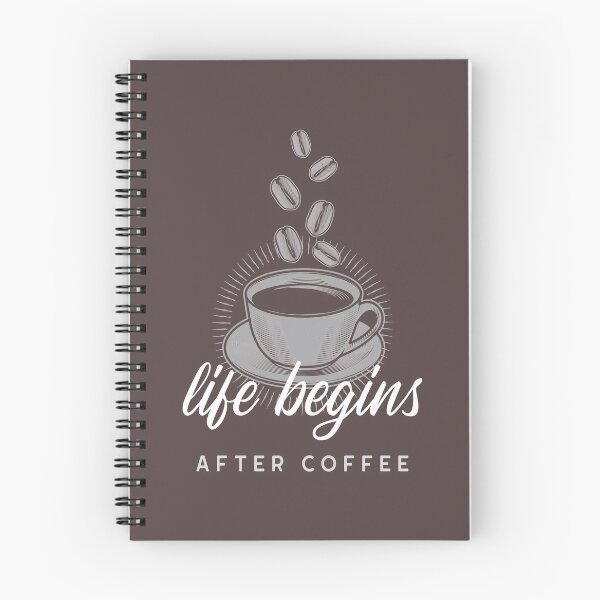 Item preview, Life Begins After Coffee designed and sold by QuantumDesigns.