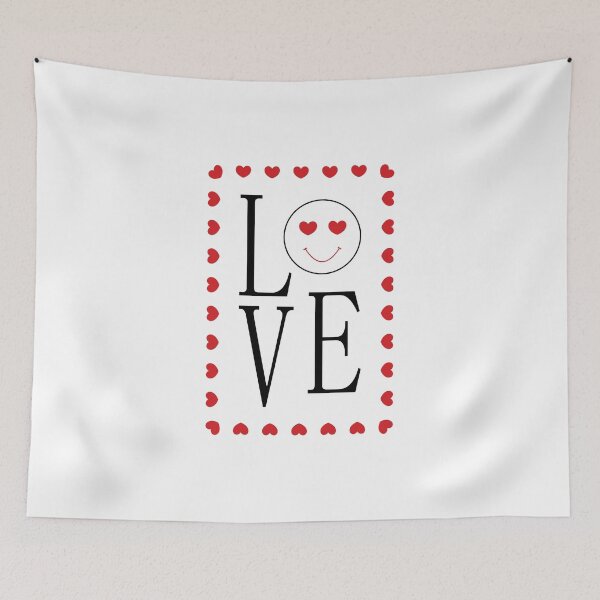 Item preview, Love Happy Face Gift Ideas For Him Her Boyfriend Girlfriend graphic designed and sold by nikkidawn74.