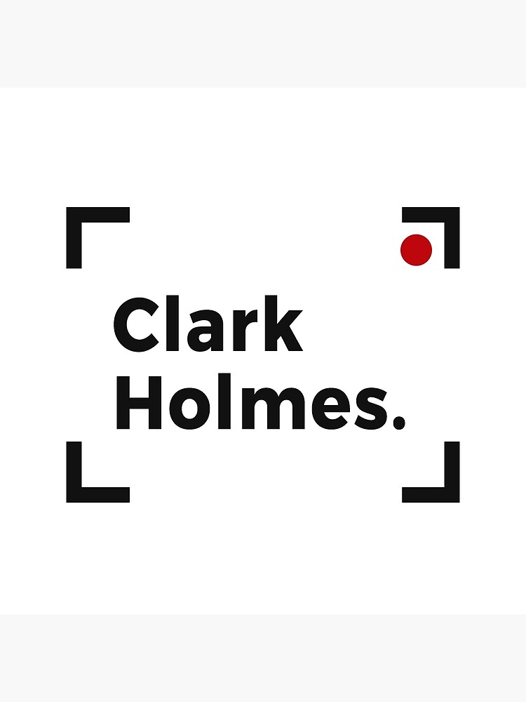 "Clark Holmes Logo" Poster for Sale by clarkholmes Redbubble