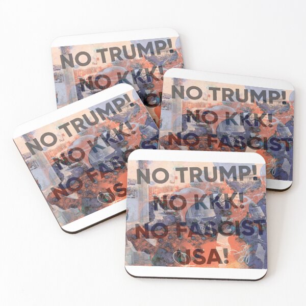 Item preview, No Trump! No KKK! No Fascist USA! designed and sold by MTBDesigns.