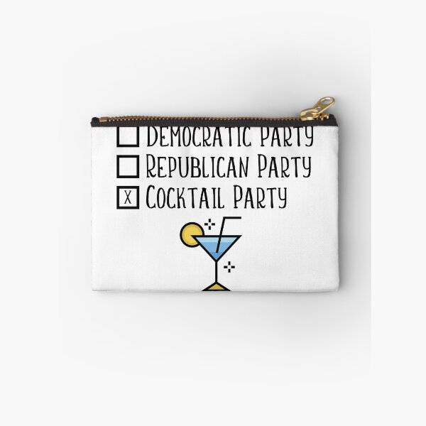 Item preview, Democratic Party Republican Party Cocktail Party Alcohol print designed and sold by nikkidawn74.