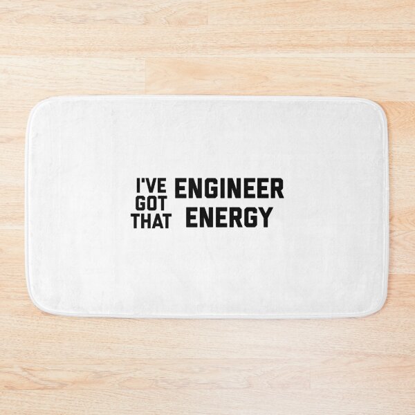 Item preview, Engineer Energy designed and sold by HilariousThings.