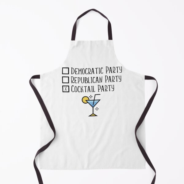 Item preview, Democratic Party Republican Party Cocktail Party Alcohol print designed and sold by nikkidawn74.