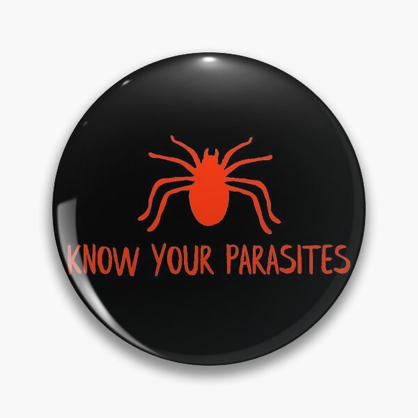 Item preview, know your parasites white  designed and sold by WilliamsGFX.