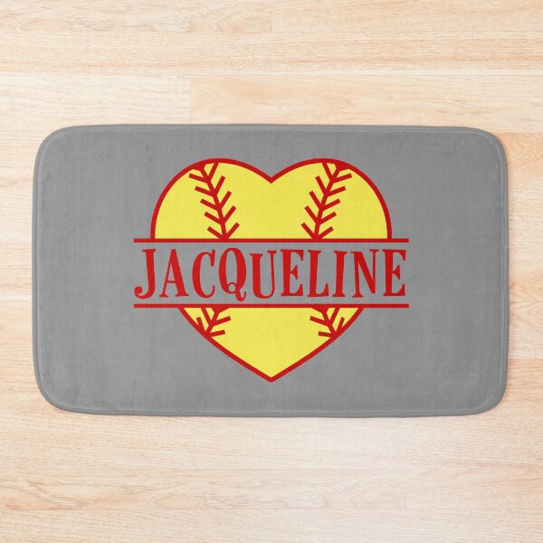 Item preview, Jacqueline Softball Heart Name Fastpitch Player Mom Love design designed and sold by nikkidawn74.