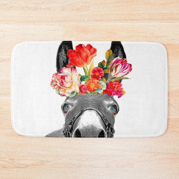 Item preview, Donkey with Emma Stone Eyes  designed and sold by Nora Gad.