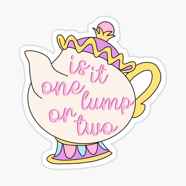 Mrs Potts Stickers For Sale Redbubble