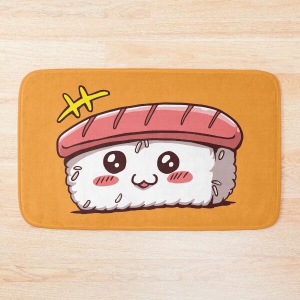 Item preview, Cute Kawaii Sushi Roll - Japanese Food designed and sold by cutenfunny.