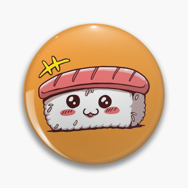 Item preview, Cute Kawaii Sushi Roll - Japanese Food designed and sold by cutenfunny.