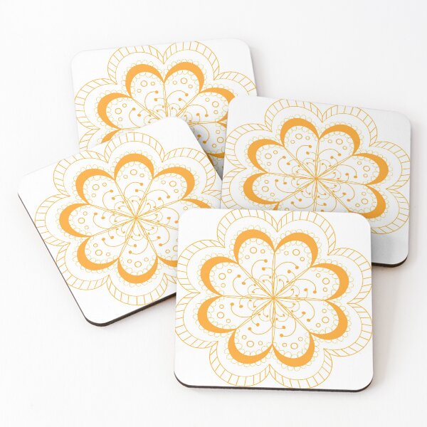 Item preview, Orange flower designed and sold by Halo-Art.