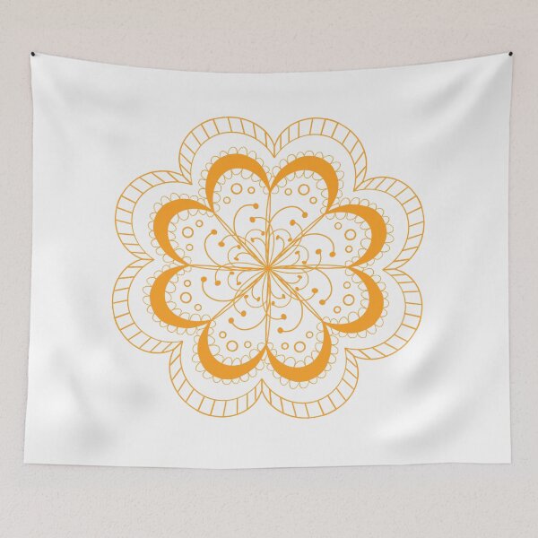 Item preview, Orange flower designed and sold by Halo-Art.