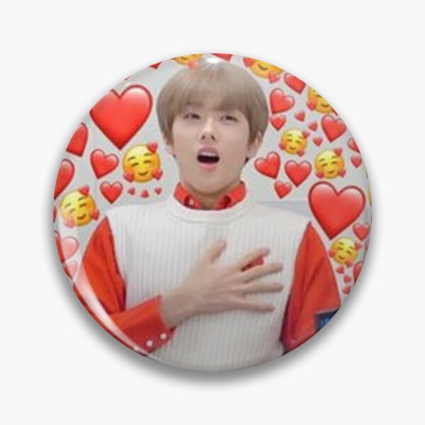 Item preview, NCT Dream Jisung heart designed and sold by inniesart.