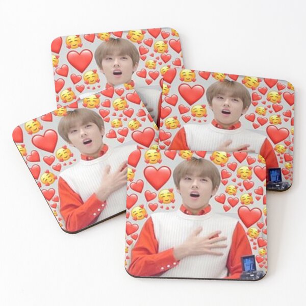 Item preview, NCT Dream Jisung heart designed and sold by inniesart.