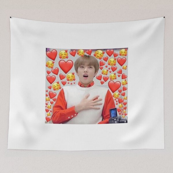 Item preview, NCT Dream Jisung heart designed and sold by inniesart.