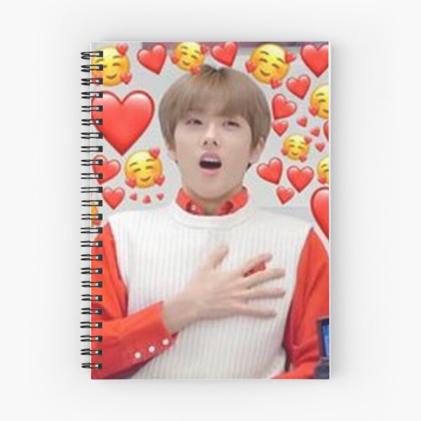 Item preview, NCT Dream Jisung heart designed and sold by inniesart.