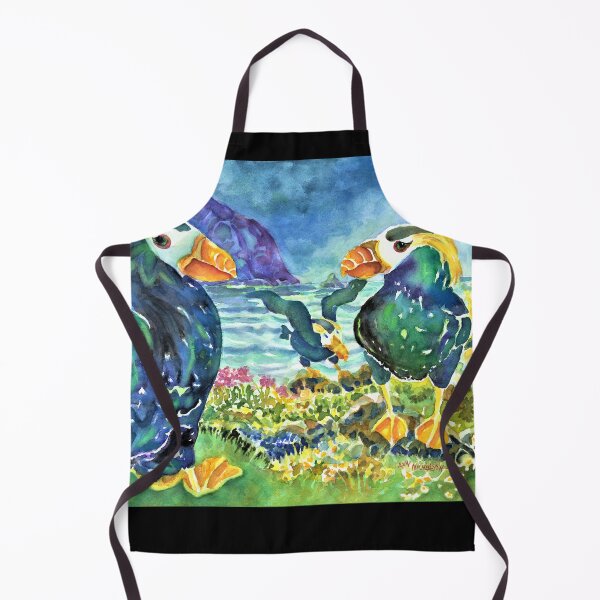 Item preview, Puffins designed and sold by Ann Nicholson.