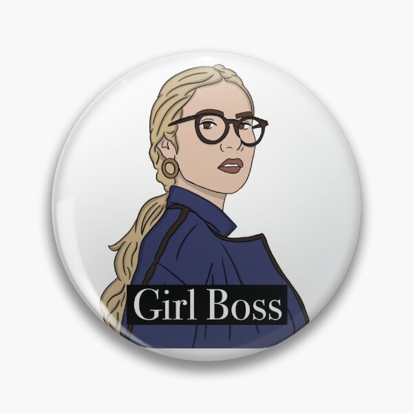 Item preview, Girl boss elegant blue, brown eyes blonde designed and sold by Nathsmo.