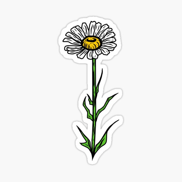 Daisy Sticker