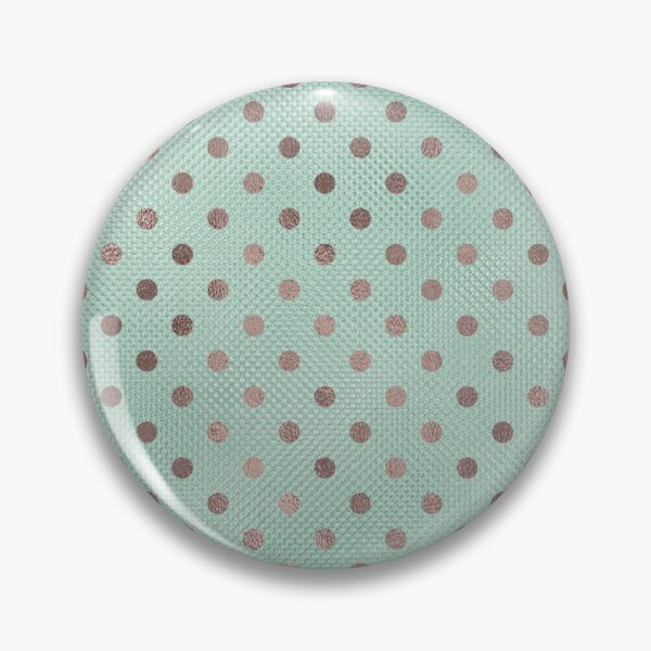 Item preview, Burgundy and Pink Polka Dots on Pale Mint Background designed and sold by BloomCatB.