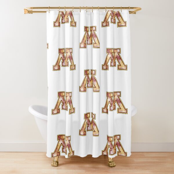 Minnesota "M"  Shower Curtain