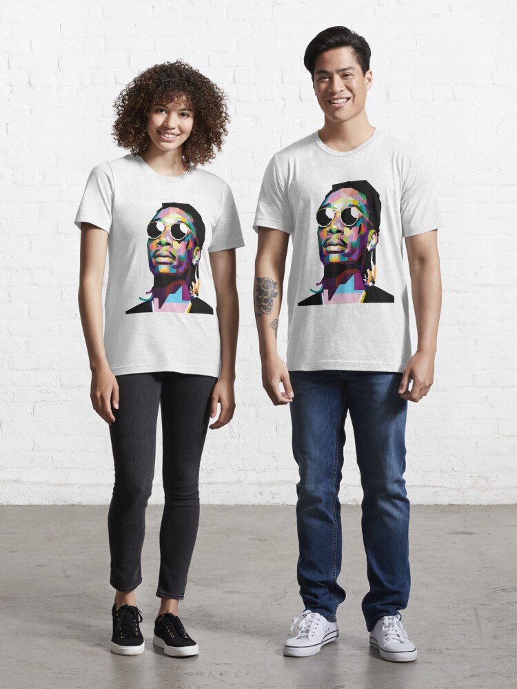 Diplomat Sammensætning Smøre Wiz Khalifa" T-shirt for Sale by mztgr7 | Redbubble | wpap t-shirts - pop  art t-shirts - portrait t-shirts
