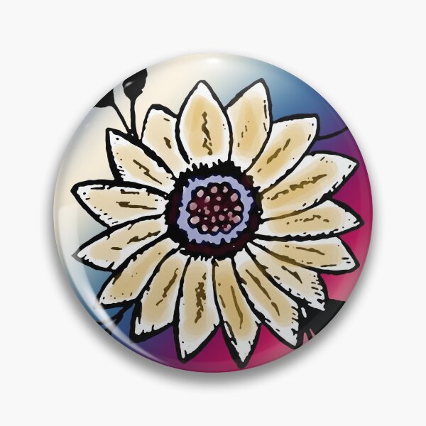 Item preview, Flower abstract painting designed and sold by hvasilevshop.